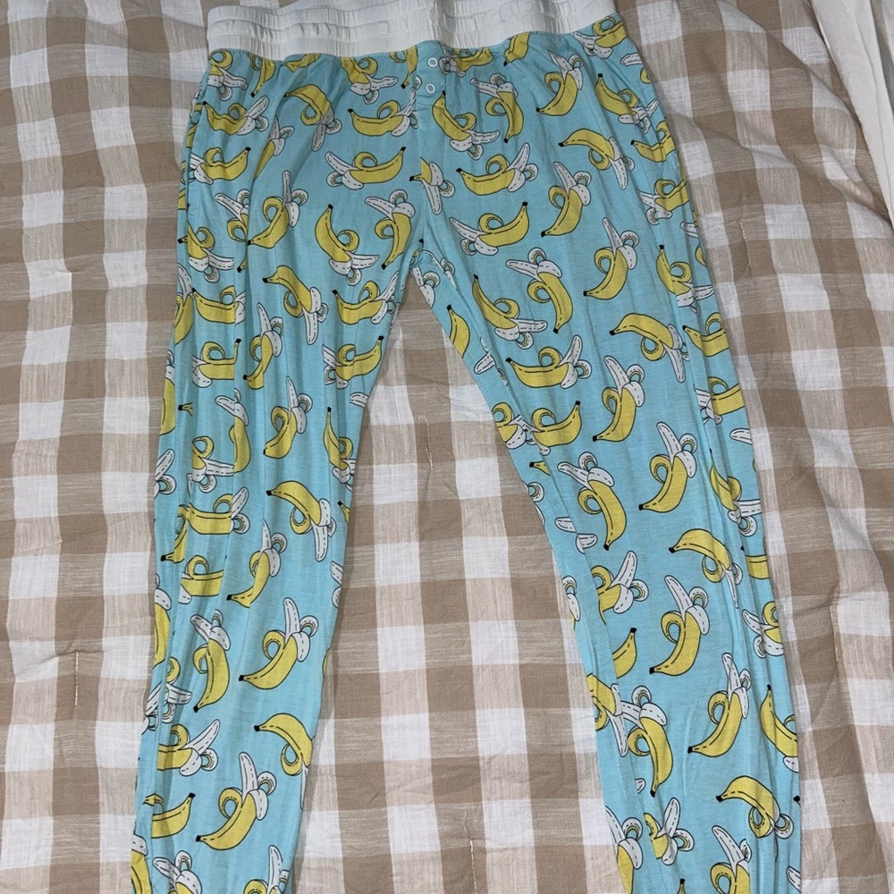 Little Sleepies pajama pants - banana